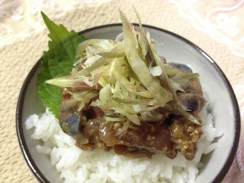 新米と食べたい！サンマの刺身で小丼